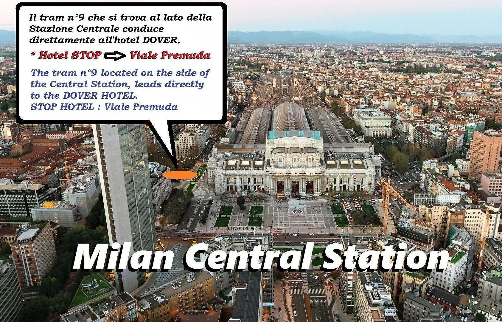 Hotel Dover Milano 2*,  Italien